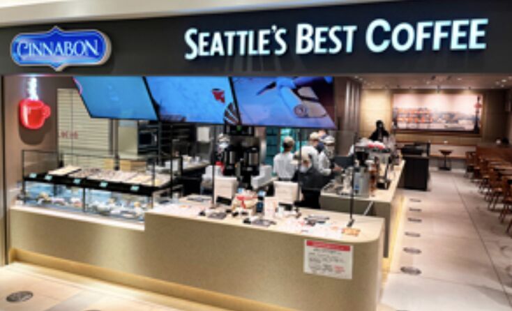 12. シアトル初のシナモンロール＆コーヒー「シナボン・シアトルズベストコーヒー ルクア大阪店」