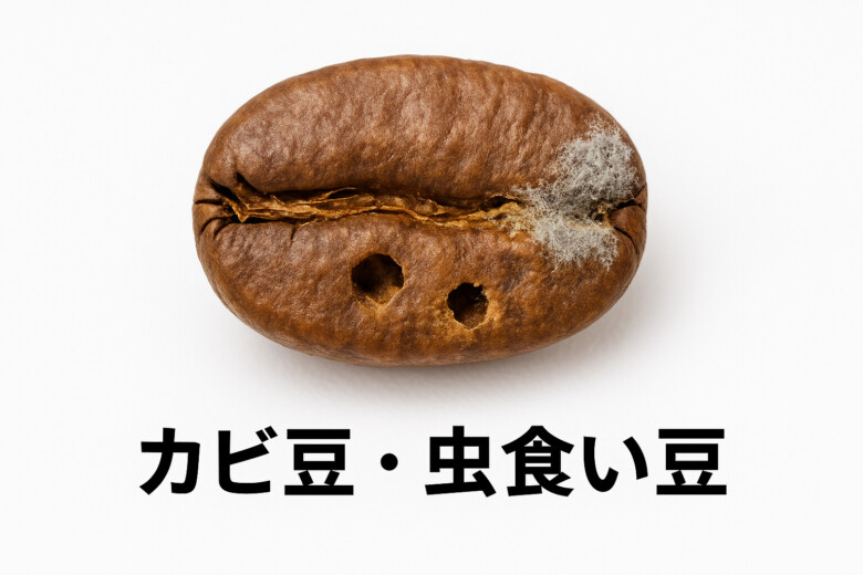 カビ豆・虫食い豆
