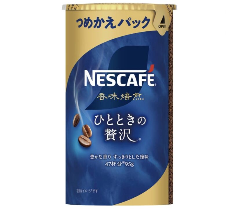 ネスカフェ 香味焙煎 エコ&システムパック ひとときの贅沢