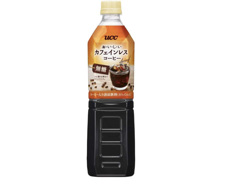 UCC おいしいカフェインレス ボトルコーヒー 無糖 ペットボトル