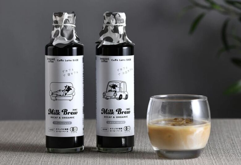 第3位. ディカフェ専門ブランドのラテベース「イノセントコーヒー コーヒーベース デカフェ」