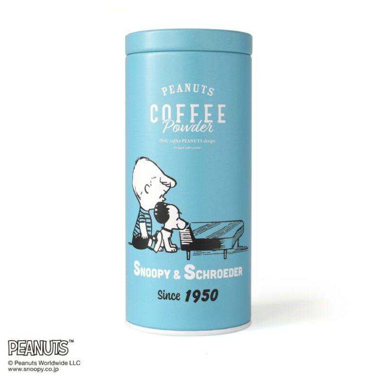 1. 「PEANUTS coffee スヌーピーコーヒー 70周年記念丸缶」