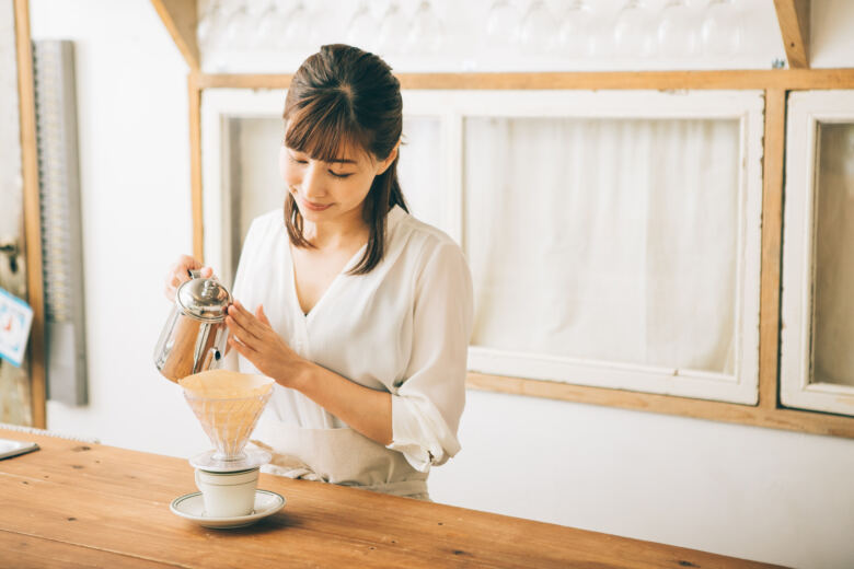 ペーパードリップ式！美味しいコーヒーの淹れ方