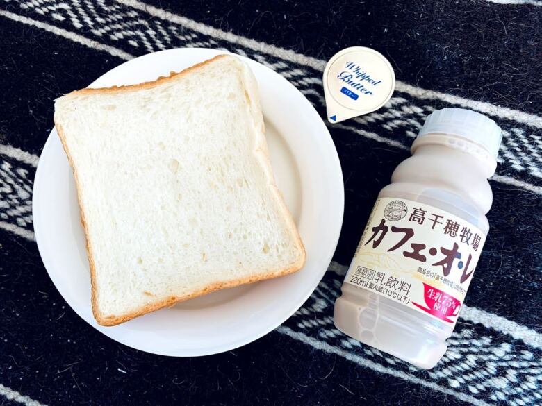 コーヒー味のフレンチトーストもどき