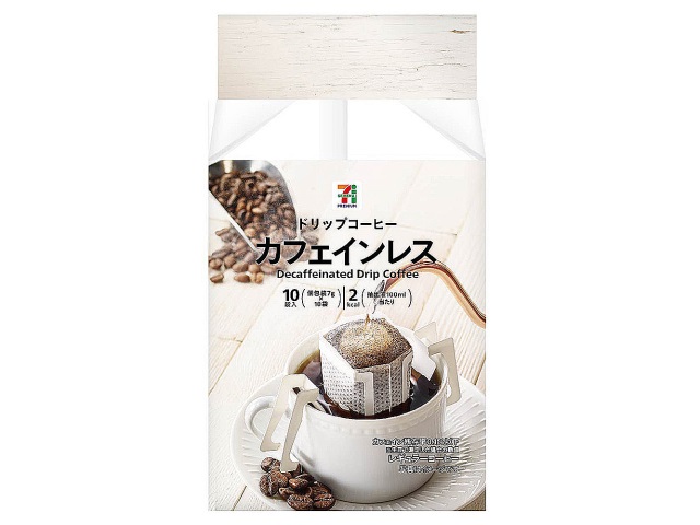 2. 「セブンプレミアム カフェインレス コーヒードリップ」