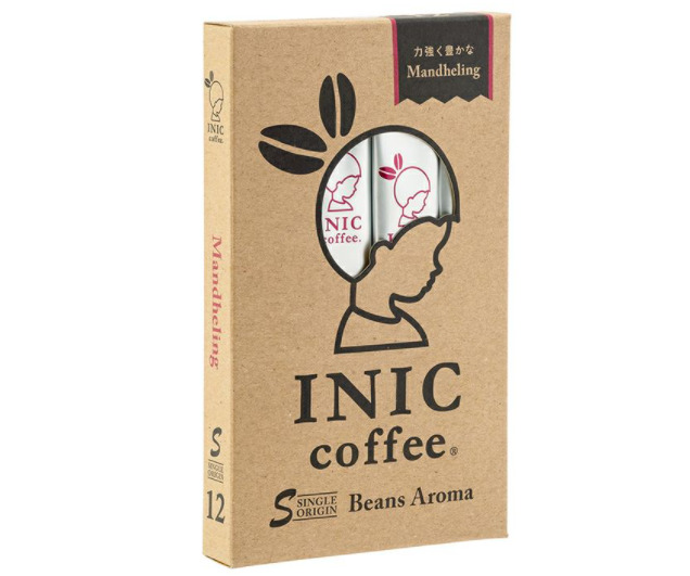 8. パウダータイプですぐに完成「INIC coffee リッチアロマ マンデリン」