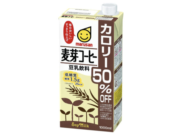 マルサン 豆乳飲料麦芽コーヒー カロリー50%オフ 1L