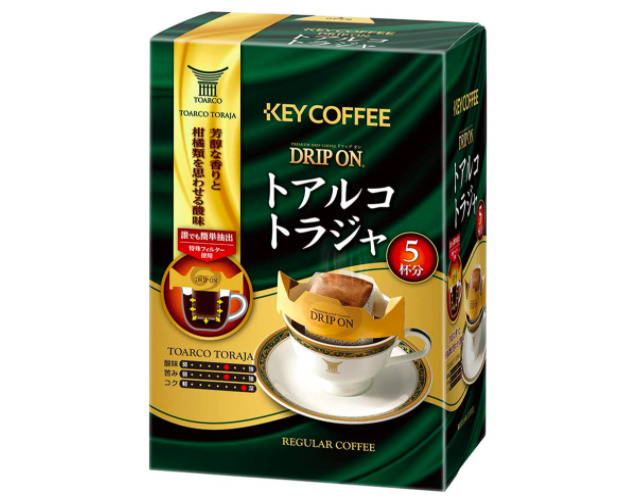 キーコーヒー ドリップオン トアルコトラジャ