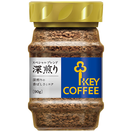 キーコーヒー インスタントコーヒー スペシャルブレンド深煎り 90g