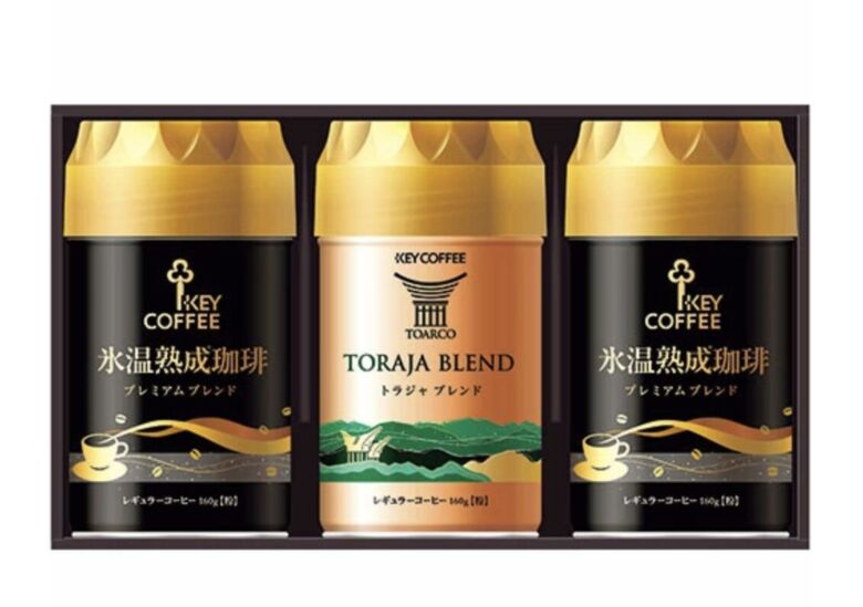 2. 香りの良さに定評あり「キーコーヒー レギュラーコーヒー 挽きたての香りギフト 」