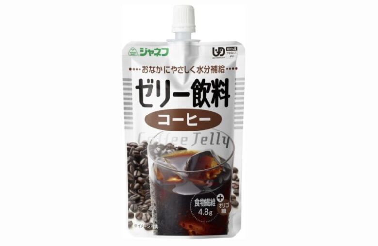 第45位. 水分補給できるコーヒー飲料「ジャネフ ゼリー飲料 コーヒー」