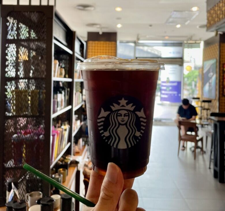 スターバックスのコーヒーも味が違う