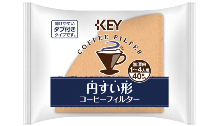 2. キーコーヒーの円錐ドリッパー向け「キーコーヒー 円すい形コーヒーフィルター」