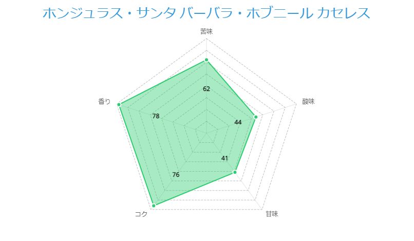 ホンジュラス・サンタ バーバラ・ボブニール カセレス