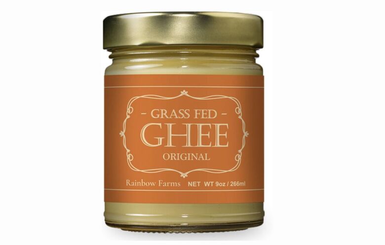 第6位. 高級バターを使用「レインボーファームズ  Ghee ギーバター 」