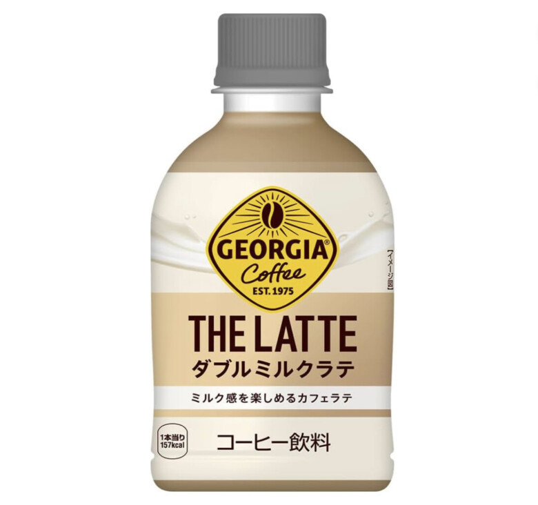 第6位. 見た目が可愛く甘いコーヒーが飲みたい方は「コカ・コーラ　ジョージア　ラテニスタ280ml」