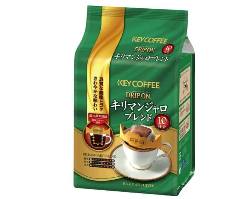 味とコクが特徴「キーコーヒー ドリップオン キリマンジャロブレンド」