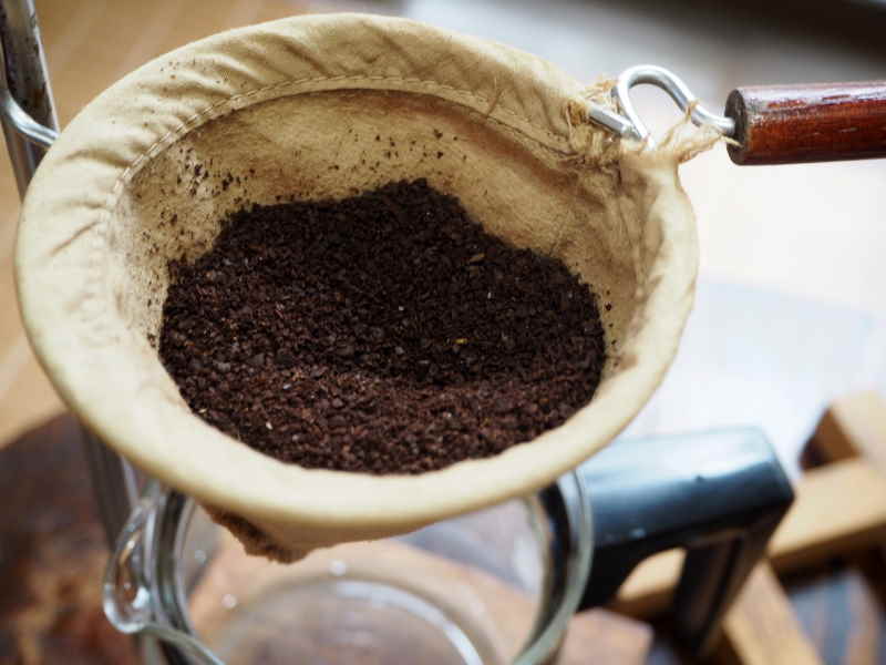 ネルフィルターを使ったコーヒーの淹れ方