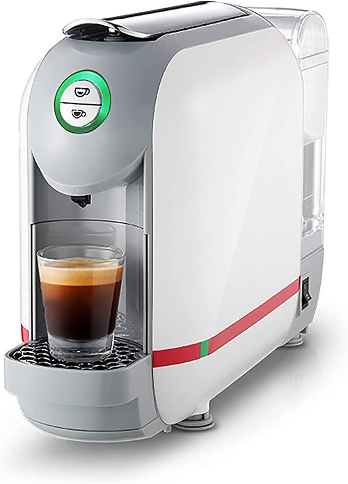 4. グリーンのランプが目印「LNCHJUN カプセルコーヒーマシン」