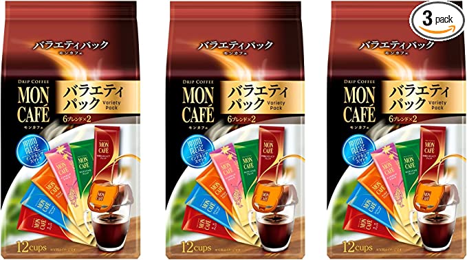 2.期間限定のインドネシア・スマトラが味わえる「モンカフェ バラエティ パック 12P×3」