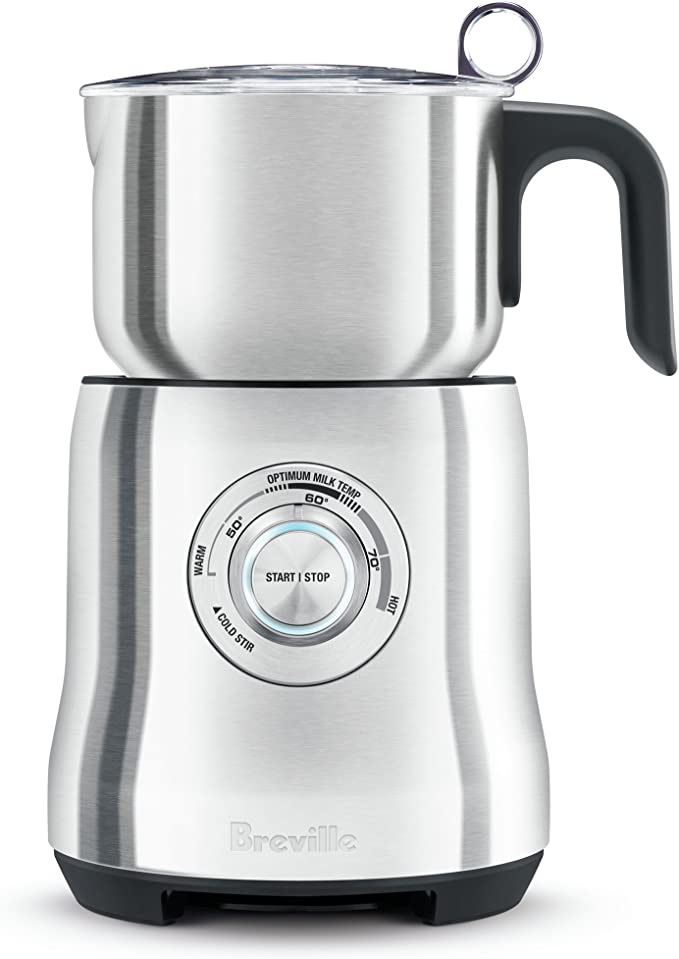 1.誘導加熱と回転を利用「BrevilleミルクカフェMilk Frother n/a メタリック BMF600XL」