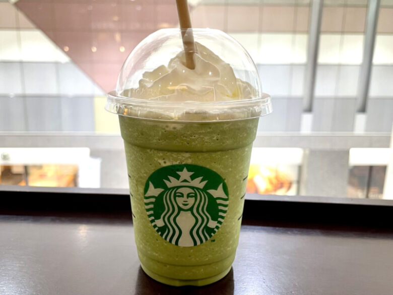 抹茶クリームフラペチーノ