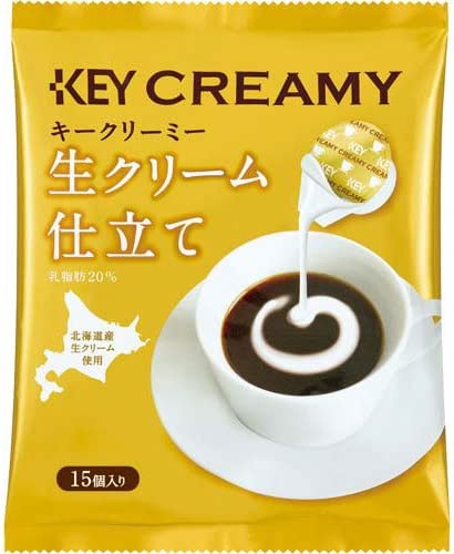 第6位.濃厚で美味しい「キーコーヒー クリーミーポーション生クリーム仕立て」