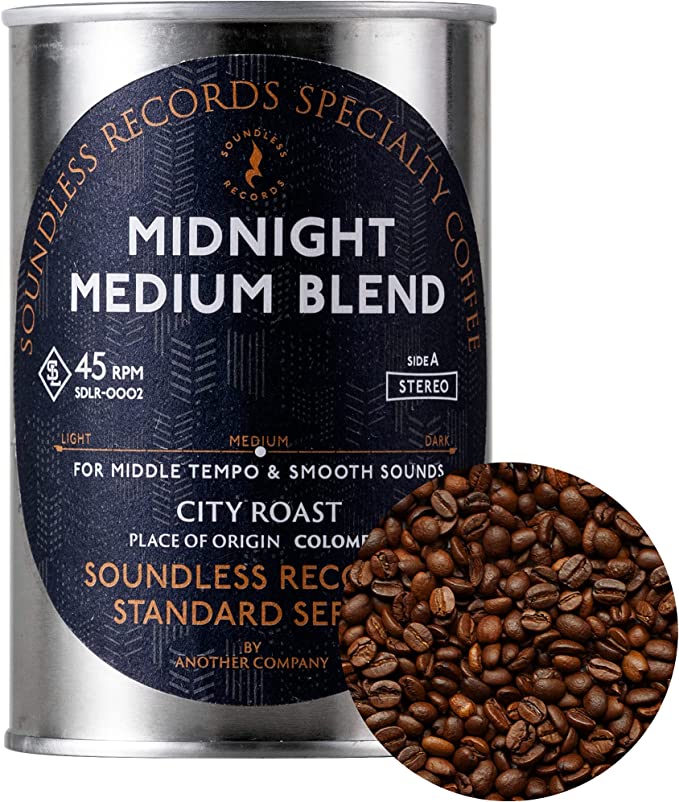 13.柑橘の風味を感じるトップスペシャルティコーヒー「MIDNIGHT MEDIUM BLEND コーヒー豆」