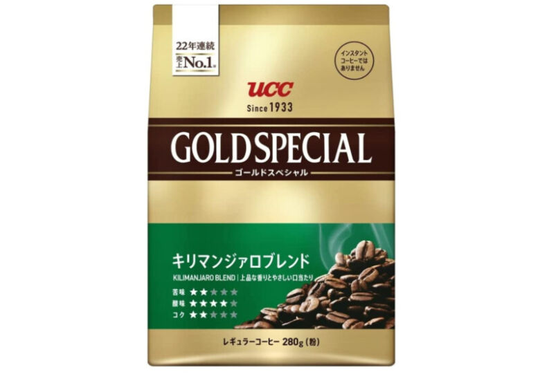 UCC ゴールドスペシャル キリマンジャロブレンド 