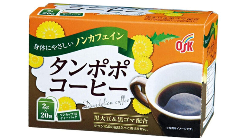 第5位. 黒大豆と黒ゴマのブレンドで飲みやすい「OSK タンポポコーヒー 」