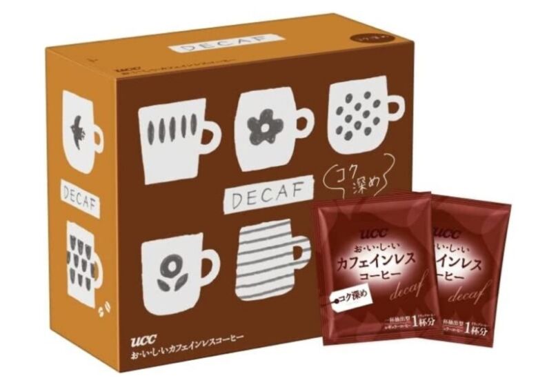 UCC おいしいカフェインレスコーヒー ドリップコーヒー　コク深め