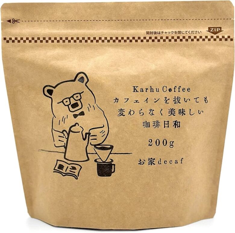 14位. 家族みんなで味わえるコーヒー「Karhu Coffee デカフェ コーヒー 99.9%カット コロンビア 中挽き ミディアム 200g」