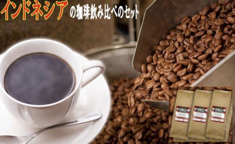 ばいせん工房 インドネシアの飲み比べ