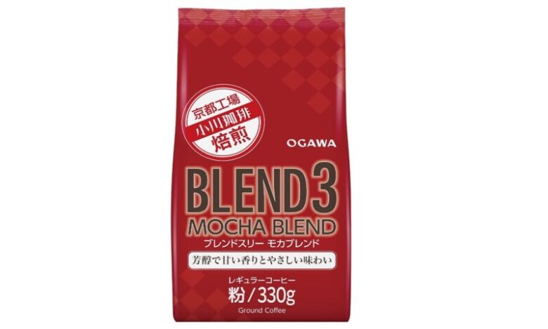 小川珈琲 ブレンド3 モカブレンド 粉 330g ×3個