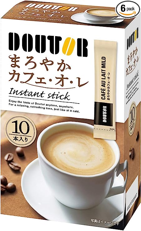 第24位. 店舗で人気の味わいをおうちでも「ドトール インスタントスティック まろやかカフェ・オ・レ」