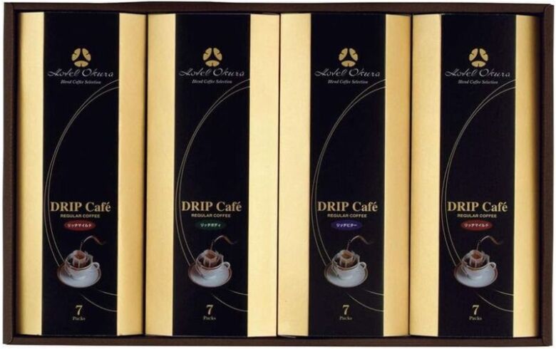 10．目上の方に贈る際にもおすすめ「ホテルオークラドリップコーヒー HO-50M 215-311-05」