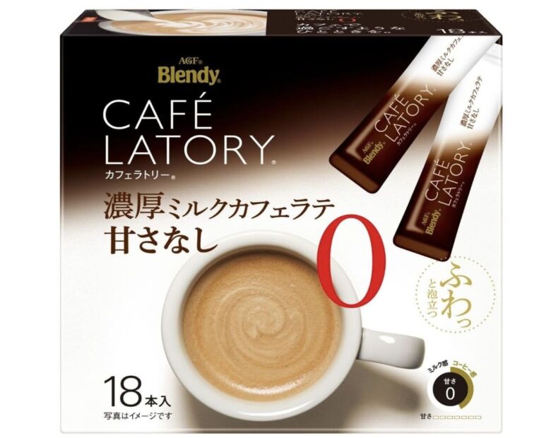 AGF ブレンディ カフェラトリー 濃厚ミルクラテ 甘さなし18本入り