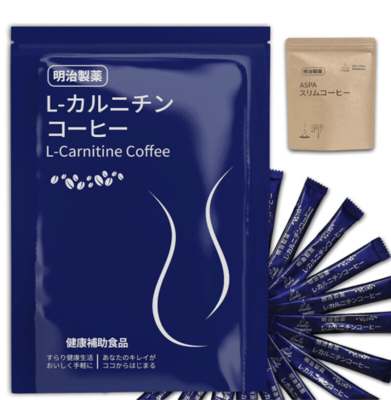 第20位. ダイエット補助成分に豊富な栄養素配合「明治製薬 ASPA スリムコーヒー L-カルニチンコーヒー」