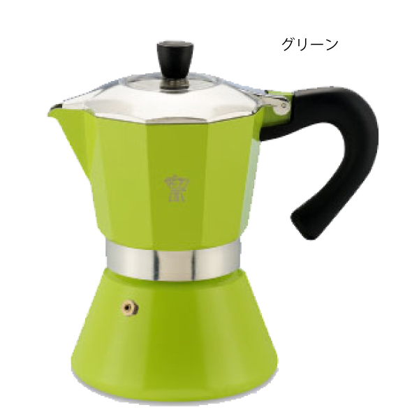 11. IH対応のマキネッタ「ペゼッティ(PEZZETTI) ベルエクスプレス6cup PZ-BL6」