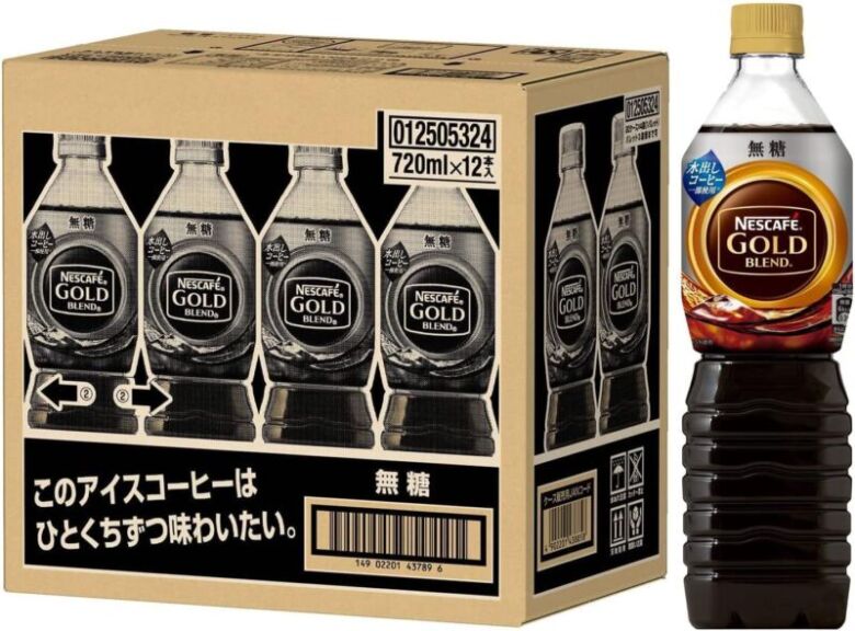 第3位. ビター感を味わえるペットボトルコーヒー「ネスカフェ ゴールドブレンド ボトルコーヒー 無糖」