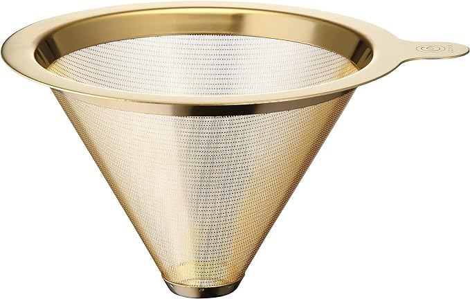 2. 超実力派！圧倒的な性能と美しさを持つゴールドフィルター「Cores GOLD CONE FILTER」