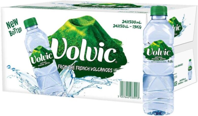 3位. 高い透明感！自然そのままの味わい「ダノン  Volvic」