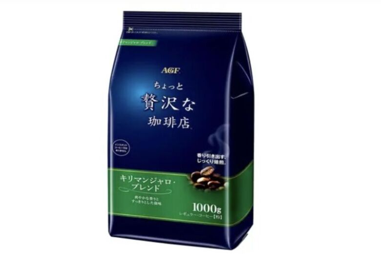 2. 爽やかさとすっきりとした後味が魅力「AGF ちょっと贅沢な珈琲店 レギュラー・コーヒー キリマンジャロ・ブレンド」