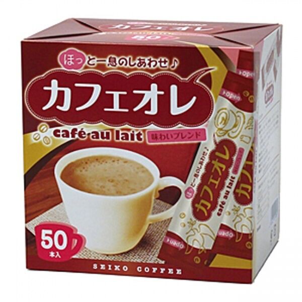 6. 適度な甘さ「カフェオレスティック50」