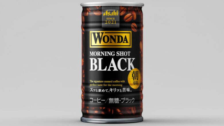 11位. 朝専用のすっきりとした爽快感！「アサヒ飲料　WANDA モーニングショットブラック缶」