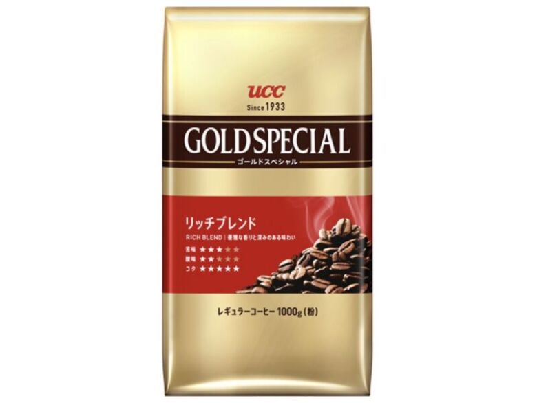 第3位. 深みのある風味が魅力「UCC ゴールドスペシャル リッチブレンド」