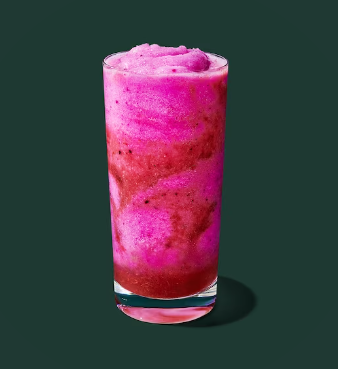 Frozen Mango Dragonfruit Lemonade Starbucks Refreshers® Beverage