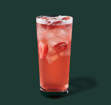 Strawberry Açaí Starbucks Refreshers® Beverage