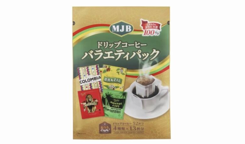 第16位. さまざまな産地の味わいが楽しめる「MJB ドリップコーヒー バラエティパック」