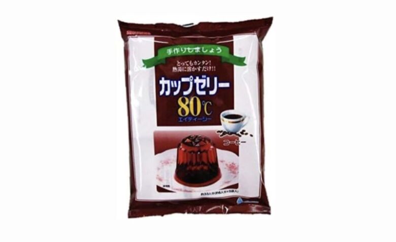 第43位. 寒天コーヒーゼリーを簡単手作り「かんてんぱぱ カップゼリー コーヒー」